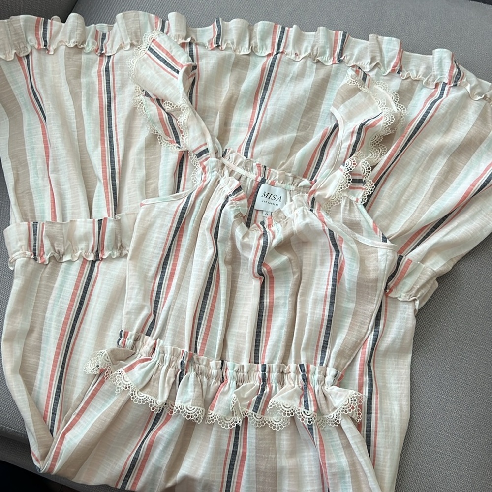 MISA Los Angeles Idonia Stripe Dress Size S - Picture 9 of 14